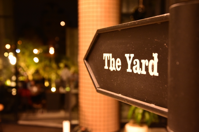 Kitchen Yard on Friday Night